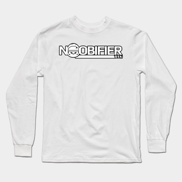 The NOOBIFIER Official for light colours Long Sleeve T-Shirt by thenoobifier1337